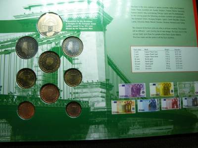 Magyar Euró Információs Készlet, 2003, hibás tok