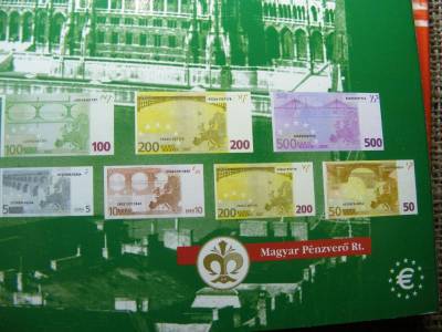 Magyar Euró Információs Készlet, 2003, hibás tok
