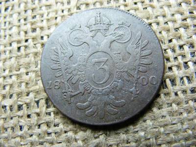 3 Krajcár, 1800 B, Habsburg