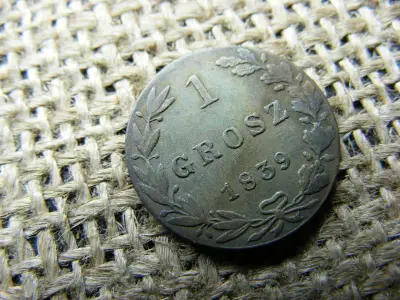 1 Grosz 1839, ritkább évszám