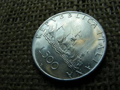 Ezüst 500 Lira, 1966, Olaszország