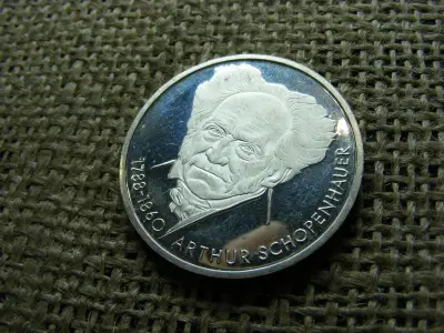 Ezüst 10 márka, 1988 D, PP