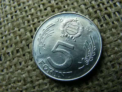 5 forintos érme, 1982