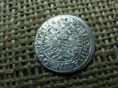 Ezüst 3 krajcár, 1669, Habsburg