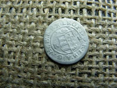 Lipót ezüst dénár, 1688