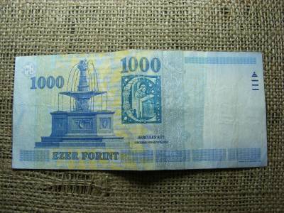 1000 forintos bankjegy, 1999, DC sorozat