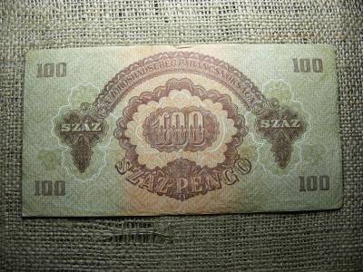 100 pengő, 1944, Vörös Hadsereg, Nagy számok
