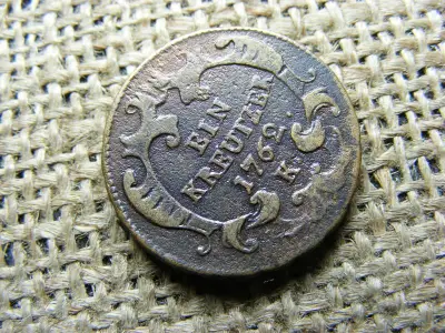 1 Krajcár, 1762, K bélyegző