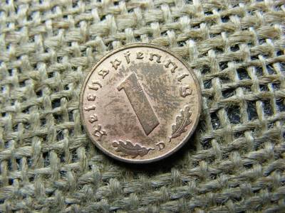 Birodalmi 1 pfennig érme, 1938, D