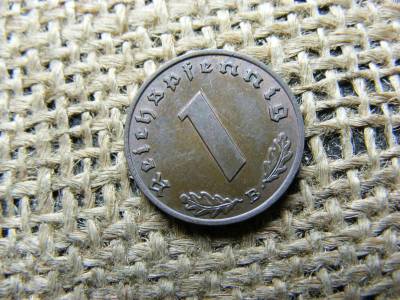 Birodalmi 1 pfennig, 1939, B jelű verőhely