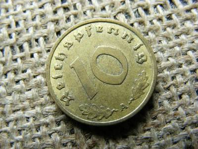 Birodalmi 10 pfennig, 1937, A