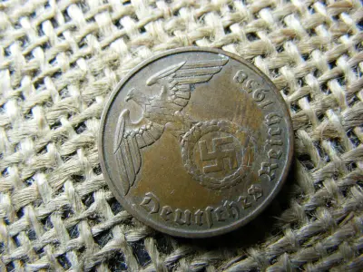 Birodalmi 2 pfennig érme, 1938, J jel
