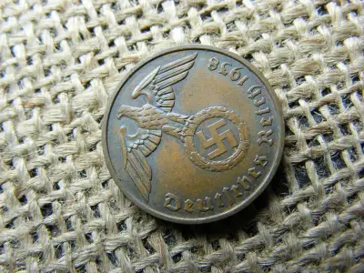Birodalmi 2 pfennig, 1938 F