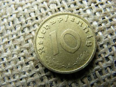 Birodalmi 10 pfennig, 1937, A