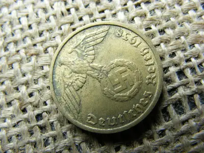 Birodalmi 10 pfennig, 1938, D