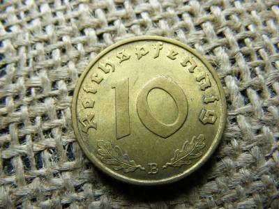 Birodalmi 10 pfennig, 1939, B jelzés