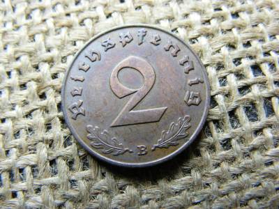 Birodalmi 2 pfennig, 1939 B