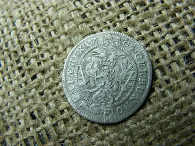 Lipót ezüst 3 krajcár, 1704, GE