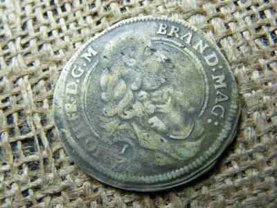 Ezüst 1/6 tallér, 1677, Habsburg