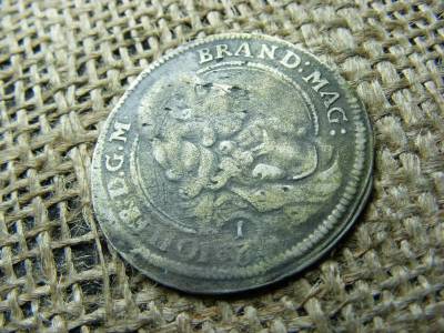 Ezüst 1/6 tallér, 1677, Habsburg