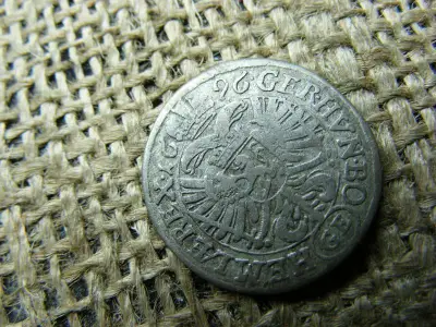 Lipót ezüst 3 krajcár, 1696, Prága