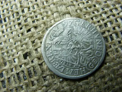 Lipót, 3 krajcár, 1697 GE, ezüst