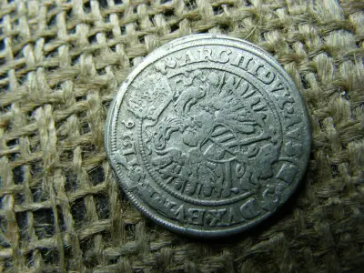 Lipót ezüst 3 krajcár, 1696 CB