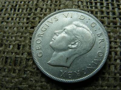 Ezüst 2 shilling, 1945, Nagy-Britannia