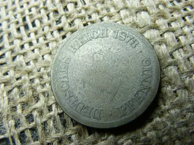 Birodalmi 10 pfennig, 1873 G