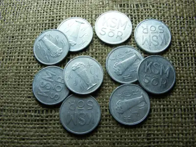 Sör zseton, KSM, érem, ár/db