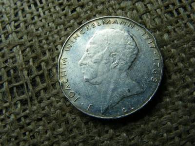 Winckelmann Emlékérem, 1968, ezüst