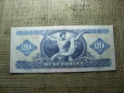 20 forintos bankjegy, 1975, 666
