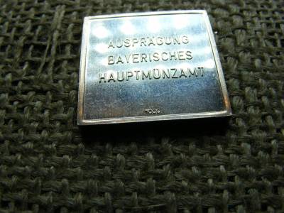 Színezüst Bika, 1/4 Schilling, Freimarke, bélyegérem