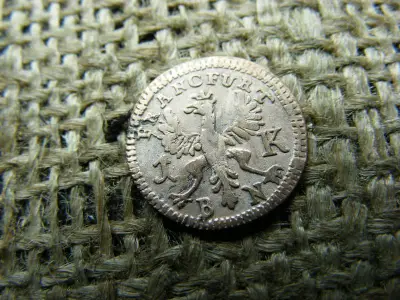 Ezüst 1 krajcár, 1773, Frankfurt