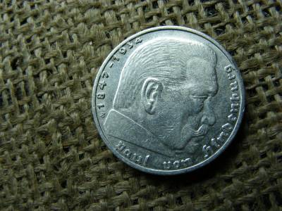 Birodalmi ezüst 2 márka, 1937 E