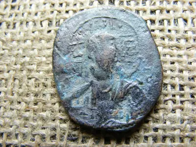 Bizánci Birodalom III. Romanus Follis, 1024-1038, bronz
