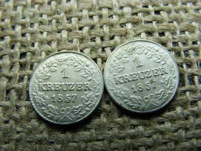 1 Krajcár 1857, 1982 utánveret