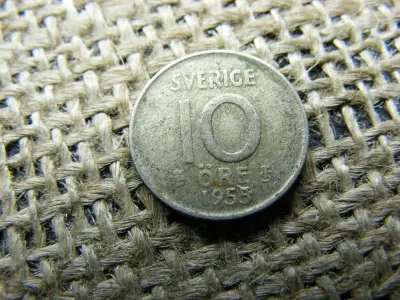 Ezüst 10 öre, 1955, 2.
