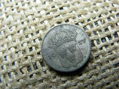 Ezüst 10 öre, 1937, Svédország