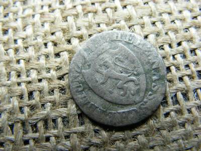 Ezüst 3 krajcár, 1825, Nassau