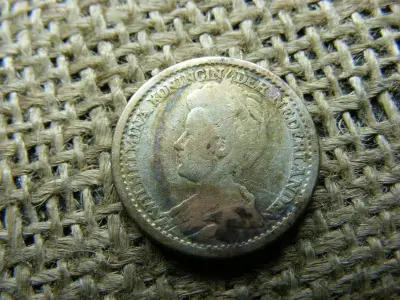 Ezüst 25 centes érme, 1917
