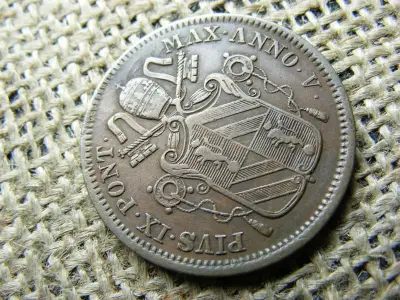 1 Baiocco, 1850, R