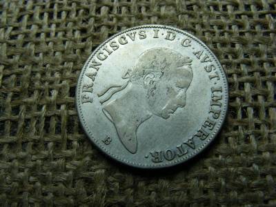 Ezüst 20 krajcár, 1835, B