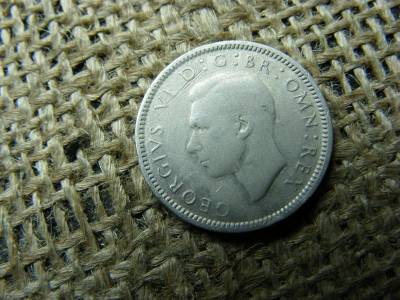 Ezüst 6 pence, 1943, Nagy-Britannia