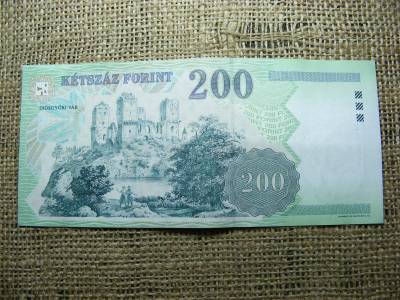 200 forintos bankjegy, 2006, FB sorozat