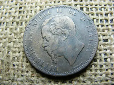 10 Centesimi, 1866 M, Olasz Királyság