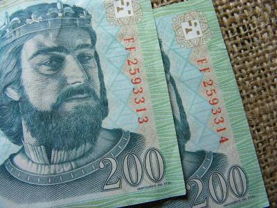200 forintos bankjegy, 1998, sorszámkövető pár