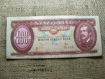 100 forintos bankjegy, 1968, aUNC