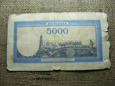 5000 Lei bankjegy, 1944, Május