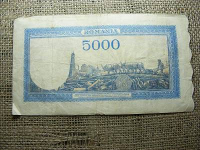 5000 Lei bankjegy, 1945, március